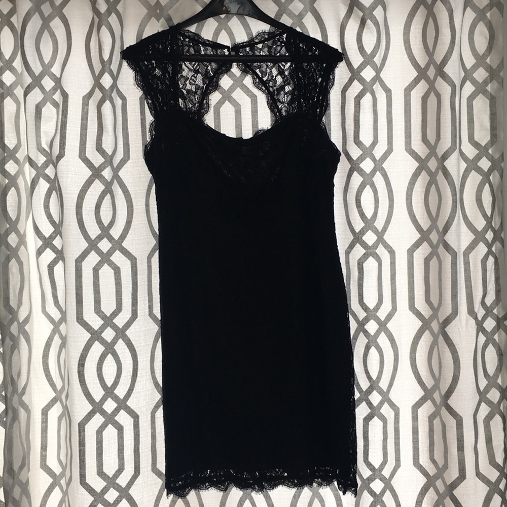 Adrianna Papell Black Cocktail Dress